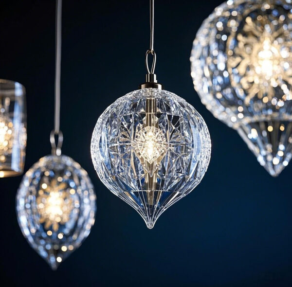 Crystal Abyss — Exploring the Intersection of Light and Shadow in Glass Art Lighting Series