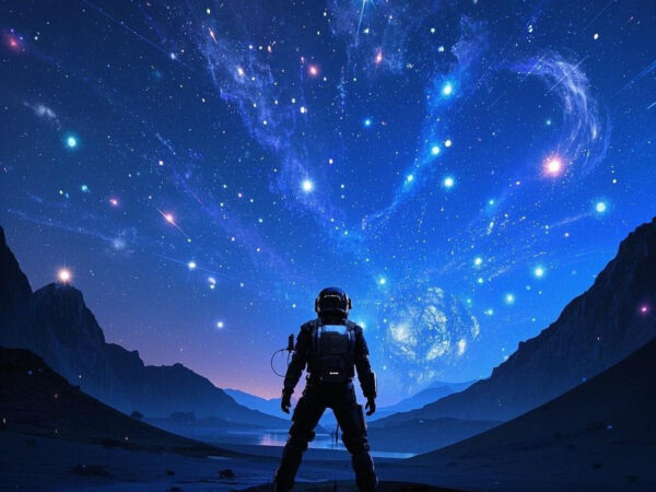 Interstellar Wander — An Immersive Stargazing Projection Art Experience