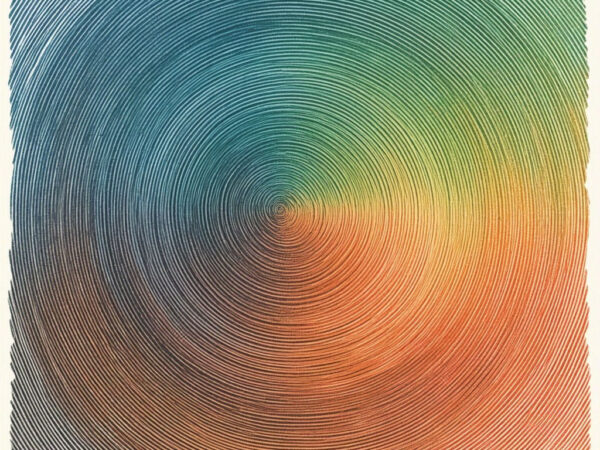 Contours of Time: A Copperplate Engraving Series