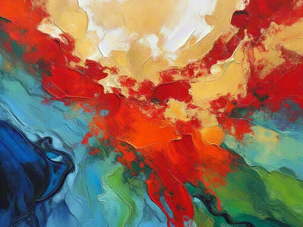 Flowing Memories Abstract Oil Paintings
