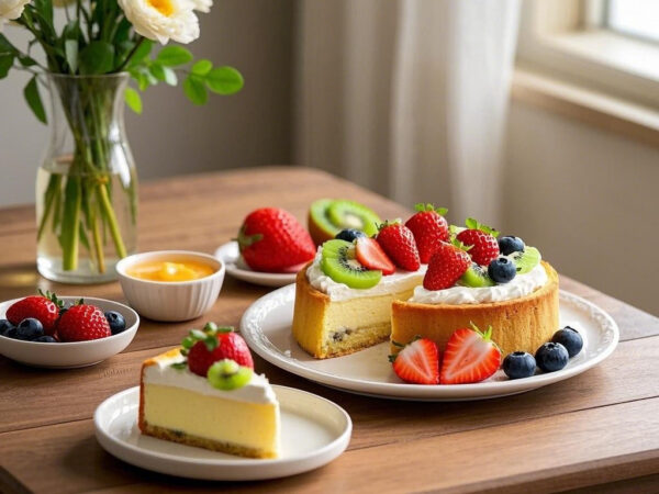 Fruit Cream Cheese Cake — The Perfect Encounter of Sweet Fruit Aroma and Creamy Cheese Delight