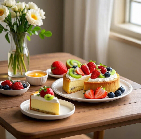 Fruit Cream Cheese Cake — The Perfect Encounter of Sweet Fruit Aroma and Creamy Cheese Delight