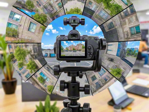 360° Live Streaming Camera with Real-Time Broadcast