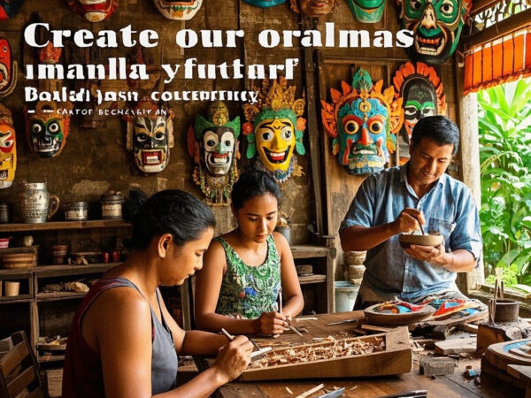 Kursus Pembuatan Topeng Tradisional Bali, Indonesia