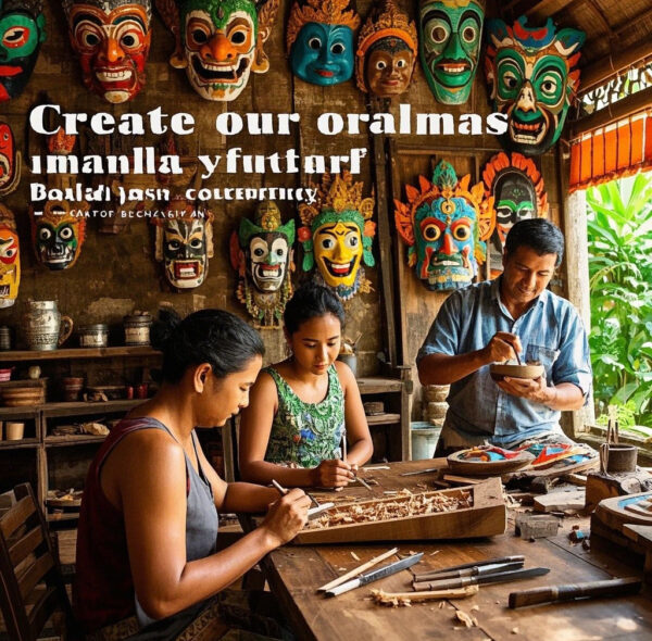 Kursus Pembuatan Topeng Tradisional Bali, Indonesia