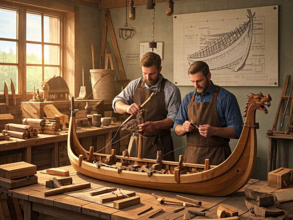 Norsk Vikingeskip Modellbyggekurs