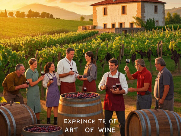Experiência de Produção de Vinho Tradicional em Portugal