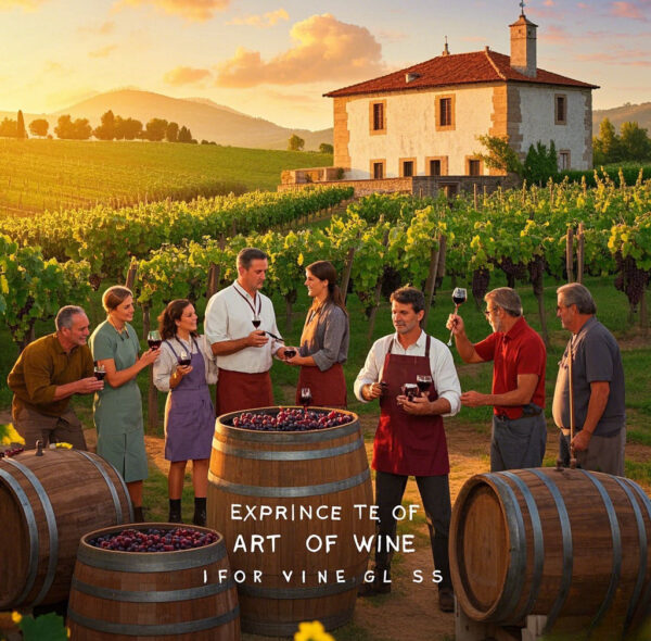 Experiência de Produção de Vinho Tradicional em Portugal