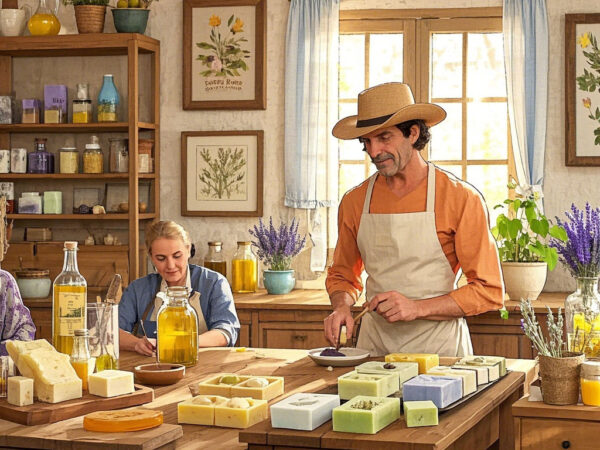 Fabrication traditionnelle de savon de Provence