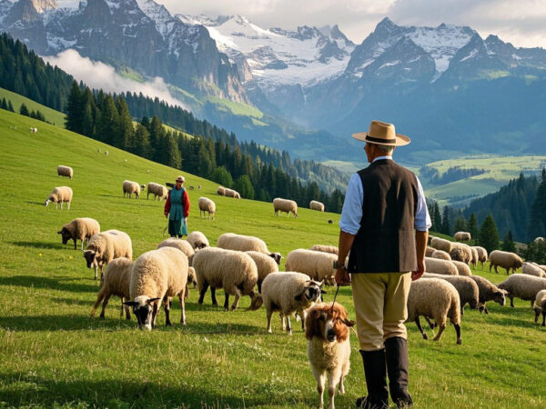 Swiss Mountain Shepherding Culture Immersion