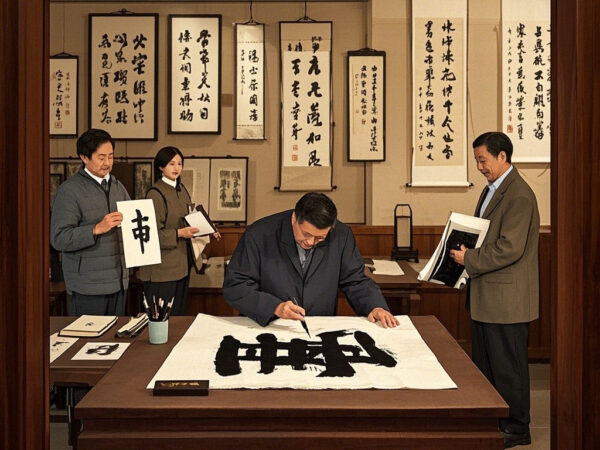 Calligraphy Creation and Exhibition: The Artistry Between the Lines