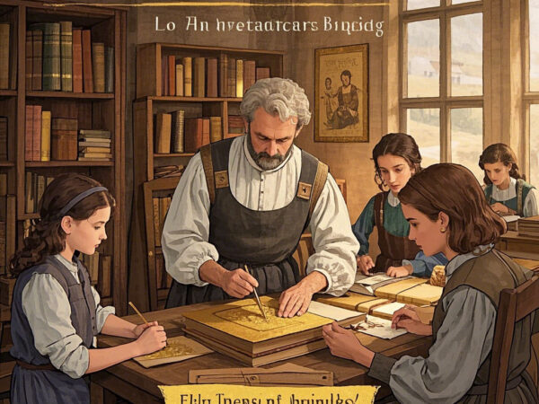 Medieval Handmade Bookbinding Workshop in England