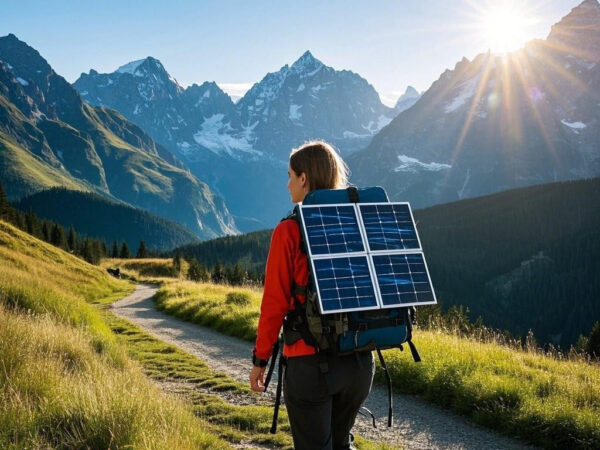 Solar-Powered Backpack — Let the Sun Power Your Journey