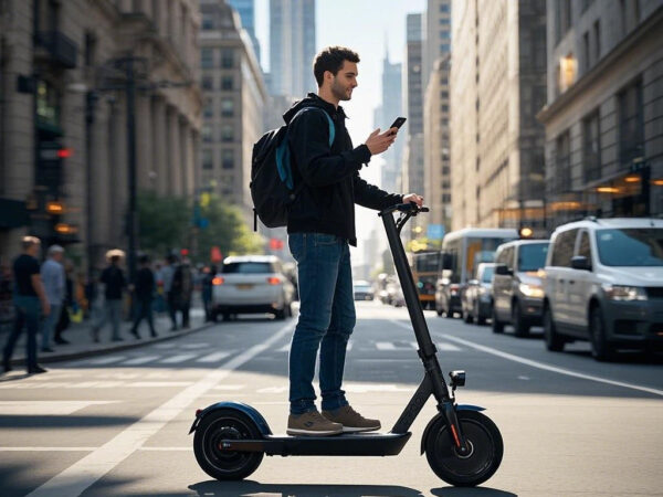 Future Electric Scooter — The Smart New Experience for Urban Commuting