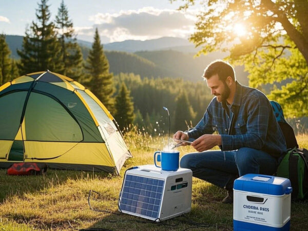 Solar-Powered Cooling Device - Green, Eco-Friendly, and Smart Cooling