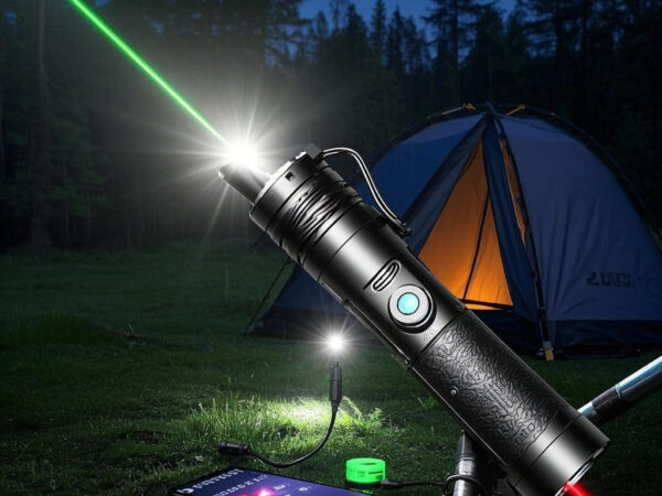 9-in-1 Tactical Flashlight: The Ultimate Adventure Tool – 2000 Lumens