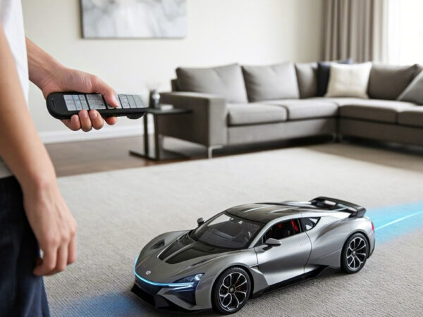 High-Tech RC Car with Autonomous Driving & Interactive Features