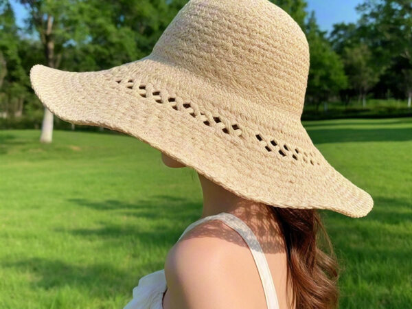 Handmade Straw Hat "Summer Breeze" — The Essential Lightweight and Refreshing Summer Accessory