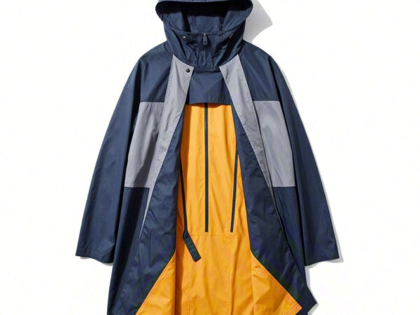 Reverse Design Trench Coat "Wind Walker" — Breaking the Norms, Walking Against the Wind