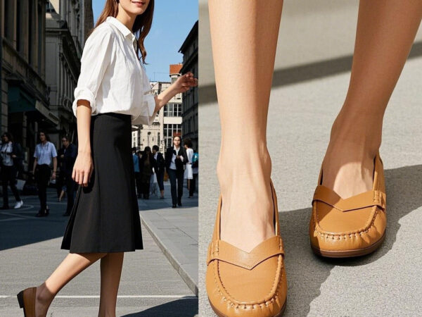 Sheepskin Casual Loafers "Timeless Flow" — The Perfect Fusion of Classic and Comfort