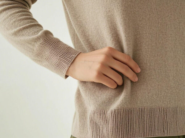 Pure Cashmere Lightweight Sweater "Morning Breeze" — Embrace the Dawn and Feel the Gentle Breeze