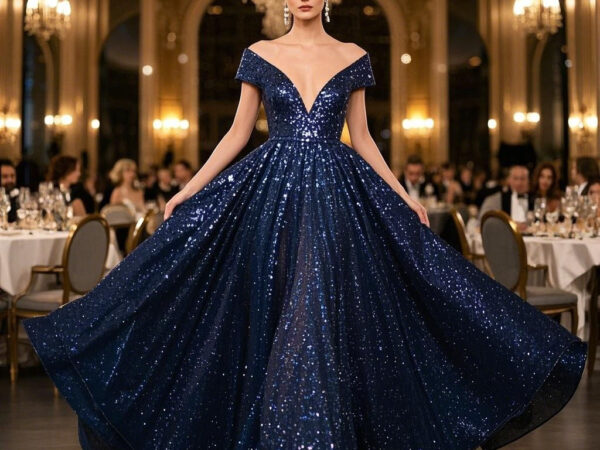 Starlight Dreams Sequin Gown