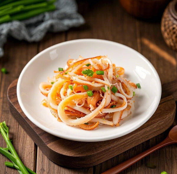 Chili Baked Squid Chips — The Perfect Encounter of Seafood and Spice
