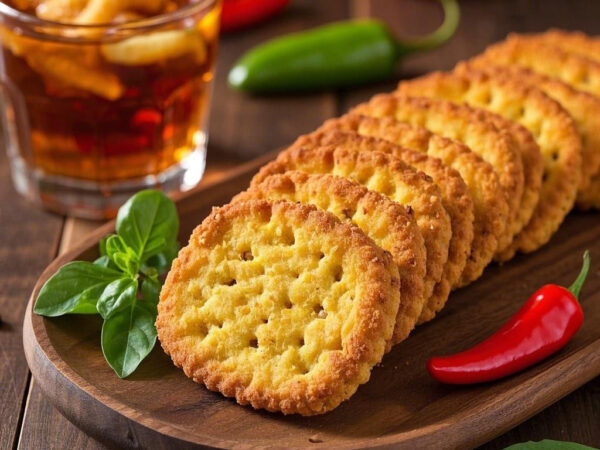 Crispy Chili Biscuits — Bold Spice, Crispy Delight!