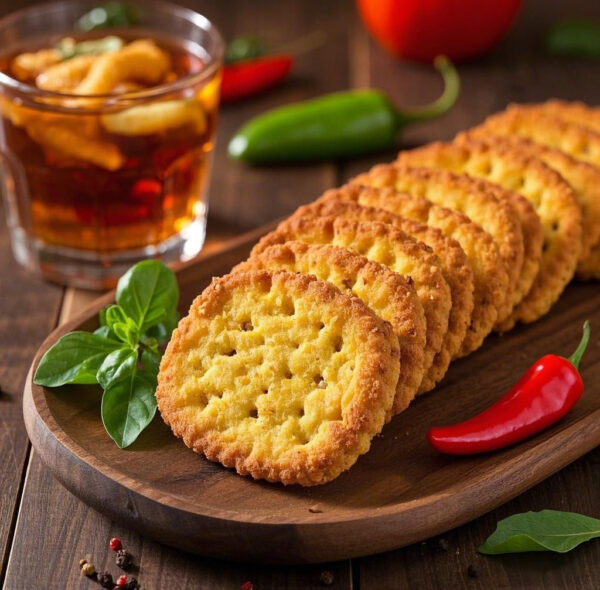 Crispy Chili Biscuits — Bold Spice, Crispy Delight!