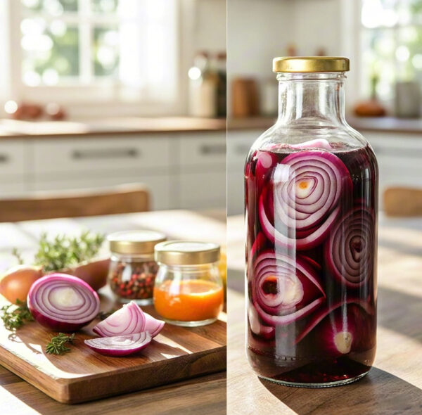 Red Wine Vinegar Pickled Onions – A Tangy and Sweet Delight for Your Tastebuds