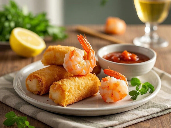 Crispy Shrimp Rolls – Crunchy Outside, Tender Inside, Bursting with Shrimp Flavor!