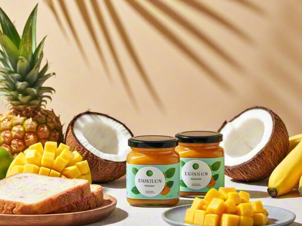 Mango Coconut Spread – Tropical Delight, Sweet Enjoyment!