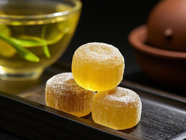 Handmade Longjing Tea Candies – Fresh Tea Aroma, Sweet Flavor