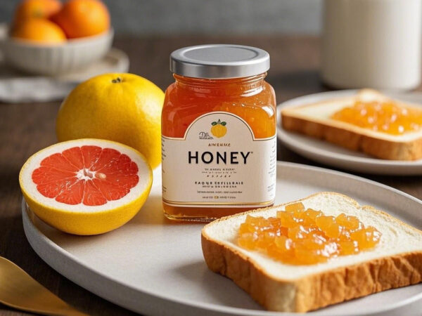 Honey Grapefruit Jam—Naturally Sweet, Nutrient-Packed