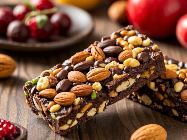 Dark Chocolate Nut Energy Bar—The Perfect Energy Boost for Active and Busy Lifestyles
