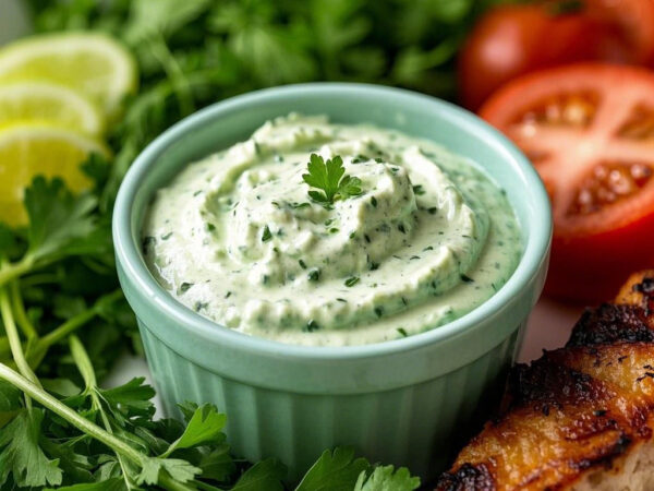 Coriander Yogurt Sauce — Fresh Blend, Healthy Taste