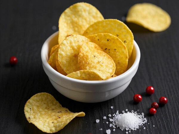 Homemade Pepper Salt Chips — Crispy Delight, Endless Flavor