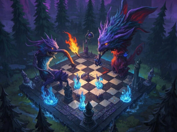Magic Chessboard: Battle of the Elements — Unleash Magic, Control the Elements, Conquer the Board!