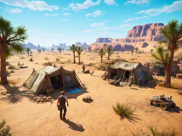 Frenzied Desert: Edge of Survival — Survive the Desert's Extremes, Challenge the Limits, and Seize the Chance for Life!