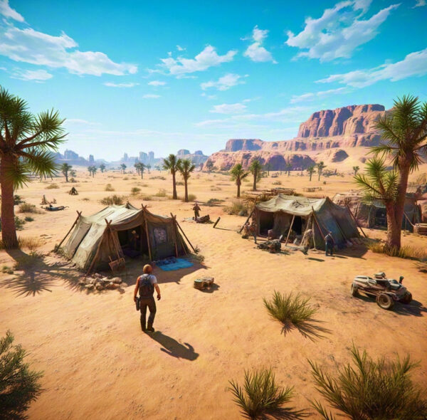 Frenzied Desert: Edge of Survival — Survive the Desert's Extremes, Challenge the Limits, and Seize the Chance for Life!
