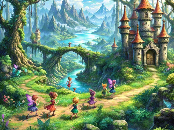 Fairy Forest: Magical Adventure — Explore the Fairy World and Unveil the Secrets of the Enchanted Forest!