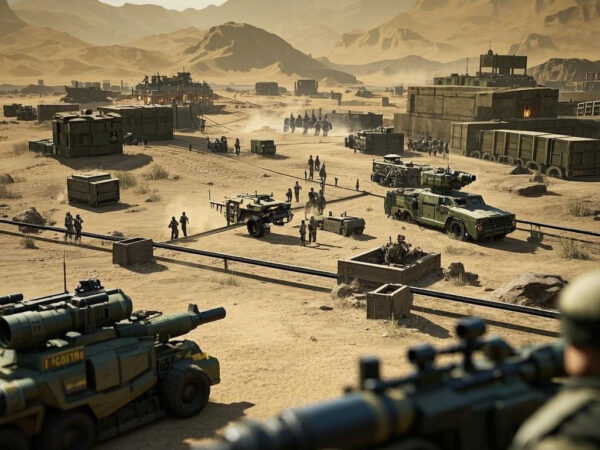 Desert Storm: Hold the Line - Survive the Inferno, Defend the Last Hope!