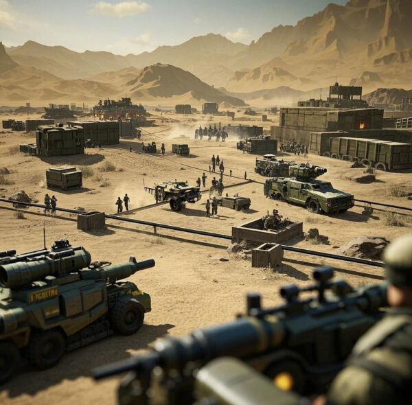 Desert Storm: Hold the Line - Survive the Inferno, Defend the Last Hope!