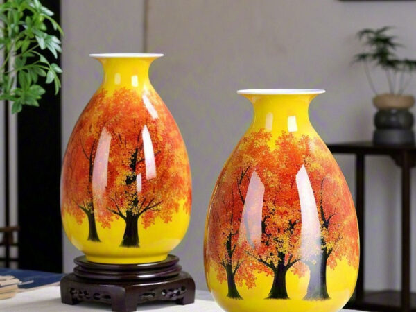 Autumn Breeze Ceramic Vase