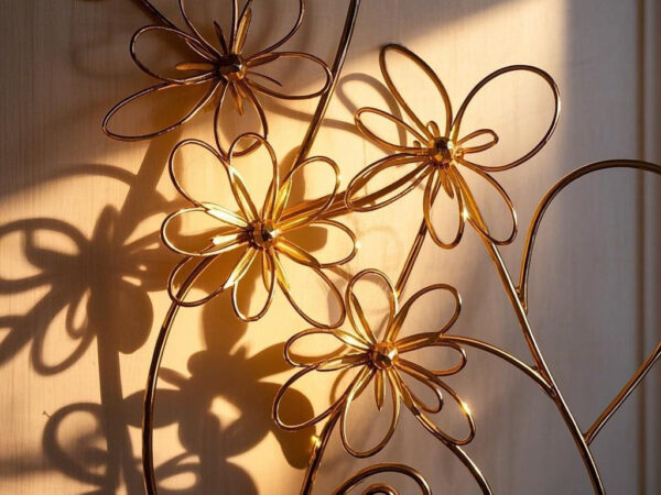Morning Light Garden – When Morning Light Filters Through Flowers, Shaping Poetry in Shadows