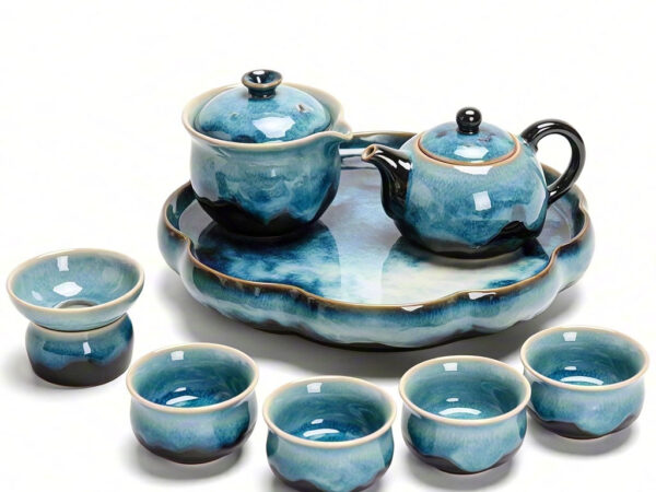 Dreamy Cloudsea Handcrafted Ceramic Tea Set