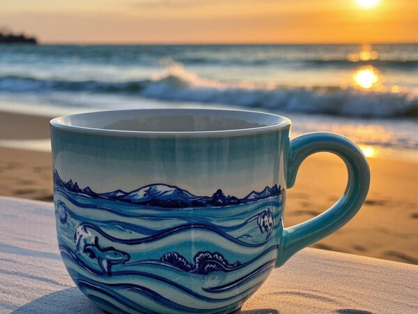Ceramic Mug "Deep in the Ocean" — Feel the Tenderness and Depth of the Ocean