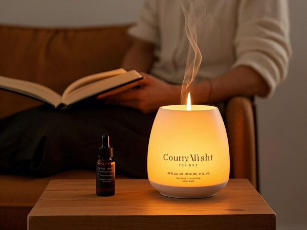 Embrace Tranquil Moments, Illuminate the Soul - "Tranquil Light" Handmade Ceramic Aroma Lamp