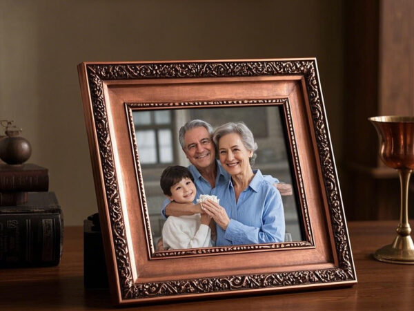 Preserve Every Memory - "Timeless Memories" Vintage Copper Frame