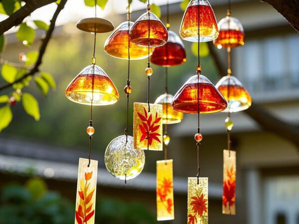 Dancer in the Wind Glass Wind Chime — Let the Melody of the Wind Dance in Your Home